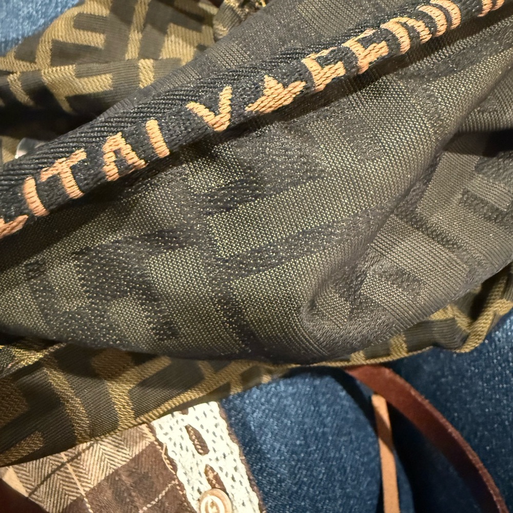 Authentic Fendi vintage Zucca Monogram Shoulder Bag - Picture 10 of 16